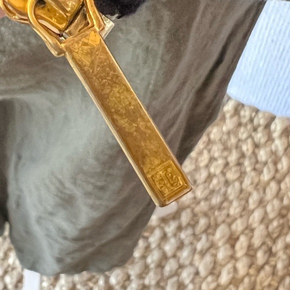 RALPH LAUREN 100% Cotton Navy and Gold Zipper Cable Knit Jacket Size Large - Picture 11 of 11